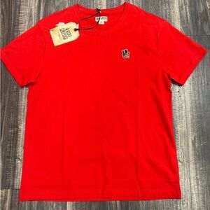 Men’s Red Akoo V-Neck T-Shirt new with Tags
